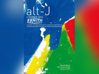 Alt-J en concert au Zénith de Paris en 2015