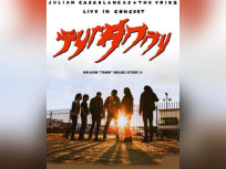 Julian Casablancas en concert avec The Voidz au Casino de Paris en décembre 2014