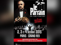 Le Parrain en ciné-concert au Grand Rex de Paris en octobre 2015 