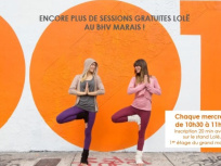 Les sessions gratuites Lolë de retour au BHV Marais 