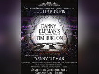 Danny Elfman’s Music from the films of Tim Burton au Grand Rex de Paris en 2015 