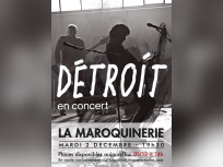 Bertrand Cantat en concert à La Maroquinerie de Paris avec Détroit