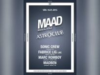 Maad Astroclub au Rex Club