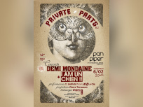 Demi Mondaine et I am un Chien ! en concert au Pan Piper : gagne ta place !