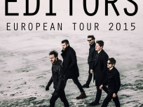 Editors en concert au Trianon de Paris en octobre 2015