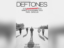 Deftones en concerts au Bataclan de Paris en novembre 2015