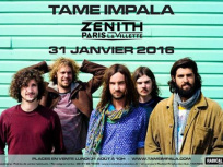 Tame Impala en concert au Zénith de Paris en 2016