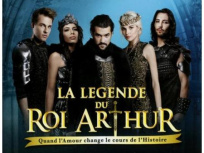 La troupe de La Légende du Roi Arthur en showcase à la Fnac des Ternes