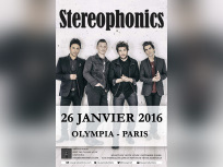 Stereophonics en concert à l’Olympia de Paris en 2016