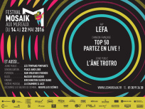 Festival Mosaïk 2016 aux Mureaux : dates, programmation et réservations