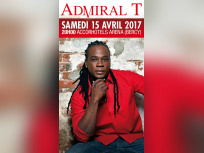 Admiral T en concert à l'Arena Bercy de Paris en 2017