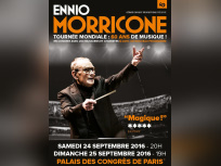 Ennio Morricone en concerts au Palais des Congrès de Paris en 2016 