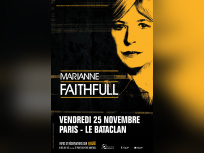 Marianne Faithfull en concert au Bataclan de Paris en novembre 2016