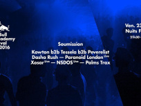 Soumission : Red Bull Music Academy Festival Paris au club Nuits Fauves