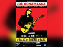 Joe Bonamassa en concert au Palais des Congrès de Paris en 2017