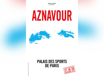 Charles Aznavour en concerts au Palais des Sports de Paris en décembre 2016