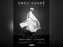 Emeli Sandé en concert au Zénith de Paris en mars 2017
