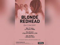 Blonde Redhead en concert au Trianon de Paris en mars 2017