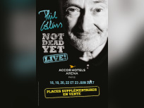 Phil Collins en concerts à l'Arena Bercy de Paris en juin 2017