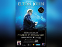 Elton John en concert à l'Arena Bercy de Paris en 2017