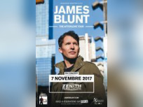 James Blunt en concert au Zénith de Paris en novembre 2017