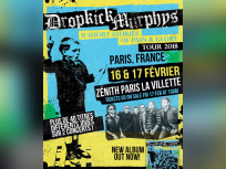 Dropkick Murphys en concerts au Zénith de Paris en 2018