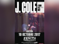 J.Cole en concert au Zénith de Paris en octobre 2017 