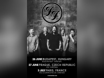 Les Foo Fighters en concert à l’Arena Bercy de Paris en juillet 2017