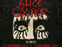 Alice Cooper en concert à La Salle Pleyel de Paris en décembre 2017