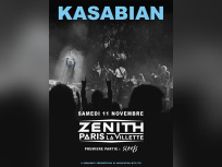 Kasabian en concert au Zénith de Paris en novembre 2017
