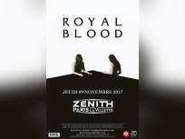 Royal Blood en concert au Zénith de Paris en novembre 2017