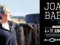 Joan Baez en concerts à l'Olympia de Paris en juin 2018
