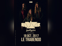 Kadavar et Death Alley en concert au Trabendo de Paris en octobre 2017