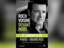 Roch Voisine en concert au Grand Rex de Paris en janvier 2018