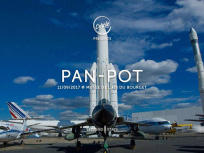 Pan-Pot sur le tarmac du Musée de l'Air et de l'Espace du Bourget