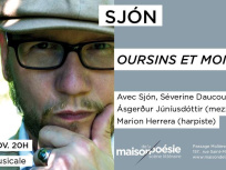 Lecture Musicale de Sjón à La Maison de la Poésie