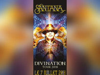 Santana en concert à l'AccorHotels Arena Bercy de Paris en juillet 2018 