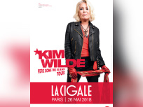 Kim Wilde en concert à La Cigale de Paris en mai 2018
