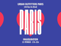 Le flagship Urban Outfitters Paris ouvre ses portes le 21 février 2018 rue de Rivoli