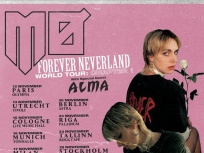 MØ en concert à l'Olympia de Paris en novembre 2018