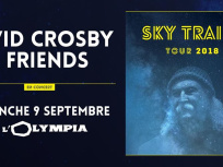 David Crosby en concert à l'Olympia de Paris en septembre 2018