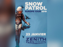 Snow Patrol en concert au Zénith de Paris en janvier 2019