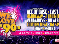 We Love the 90's au Palais des Sports - Dôme de Paris en mai 2019