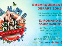 Croisière Pride Paris 2019