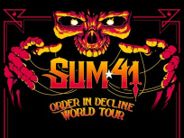 Sum 41 en concert au Zénith de Paris en janvier 2020