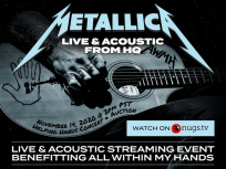 Metallica annonce un concert acoustique et solidaire en streaming mondial