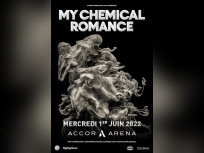 My Chemical Romance en concert à l'Accor Arena de Paris en juin 2022