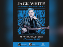 Jack White en concert à l'Olympia de Paris en juillet 2022
