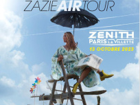Zazie en concert au Zénith de Paris en octobre 2023 
