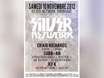Silver Network au Showcase avec Craig Richards, Subb-An et Jef K